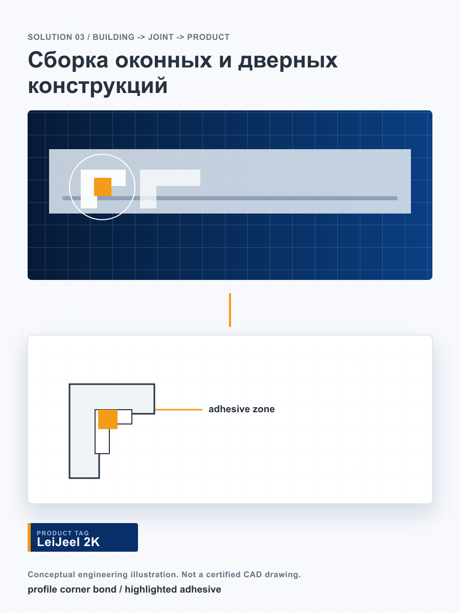 Сборка оконных и дверных конструкций: концептуальный инженерный board